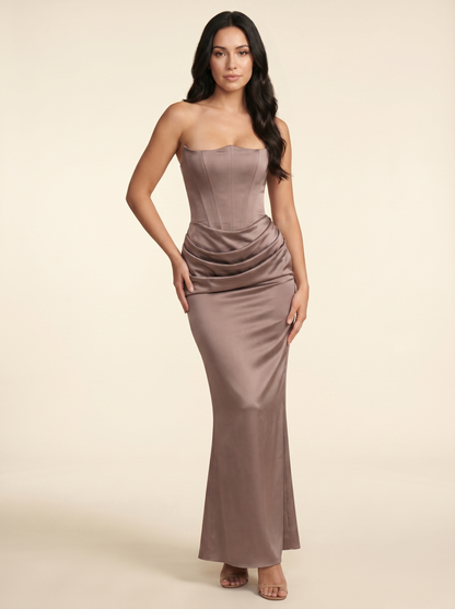 ADRIANA | CORSET MAXI DRESS