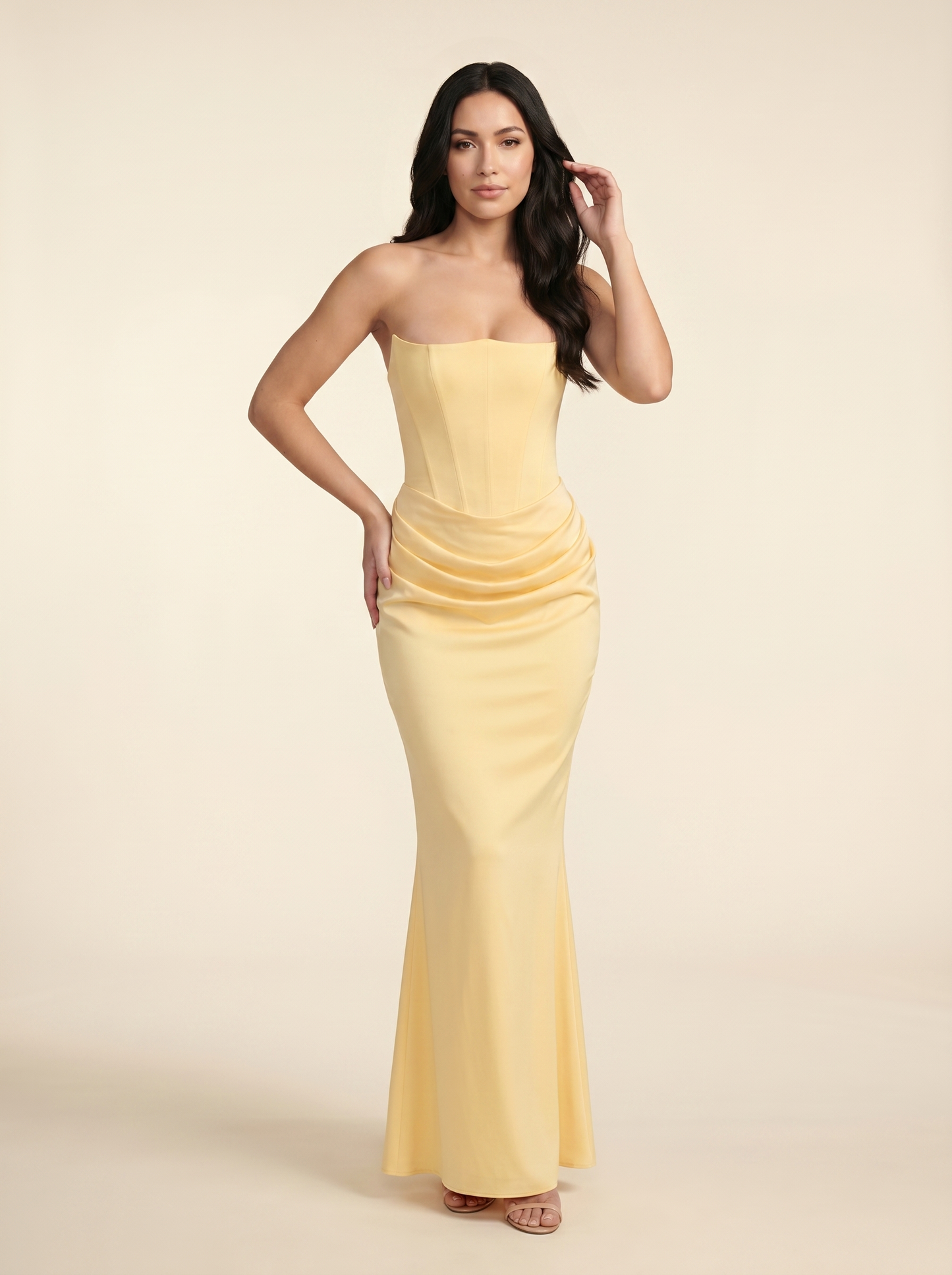 ADRIANA | CORSET MAXI DRESS