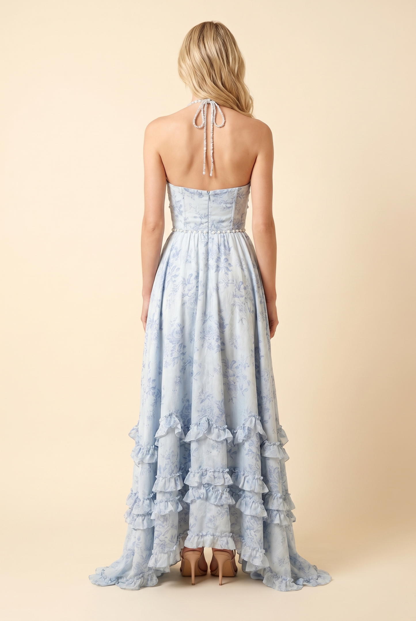 BIANCA | FLORAL TIERED MAXI DRESS
