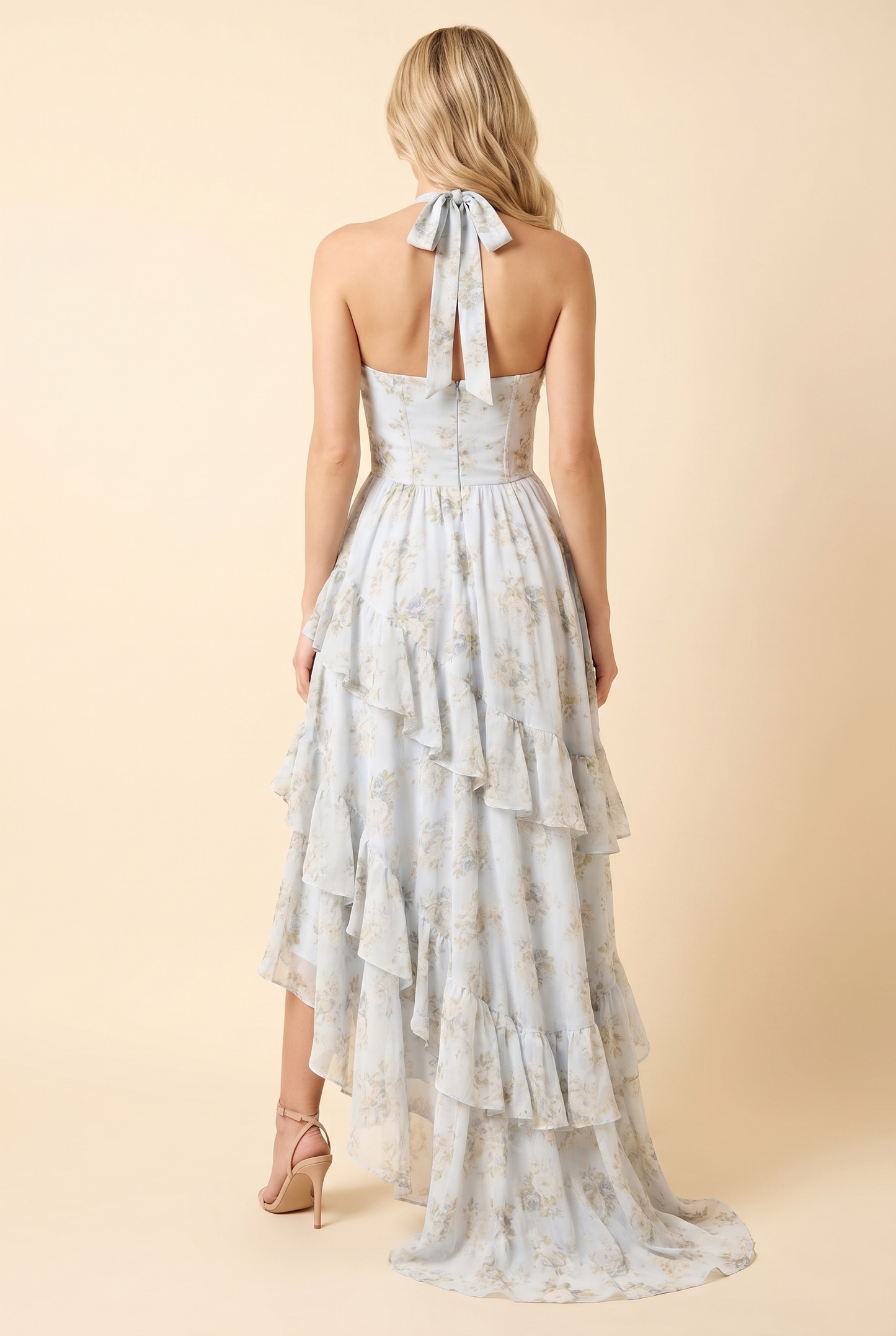 BIANCA | FLORAL TIERED MAXI DRESS