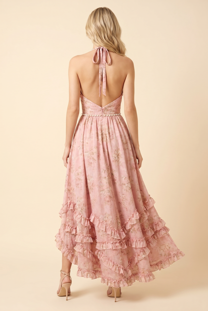 BIANCA | FLORAL TIERED MAXI DRESS