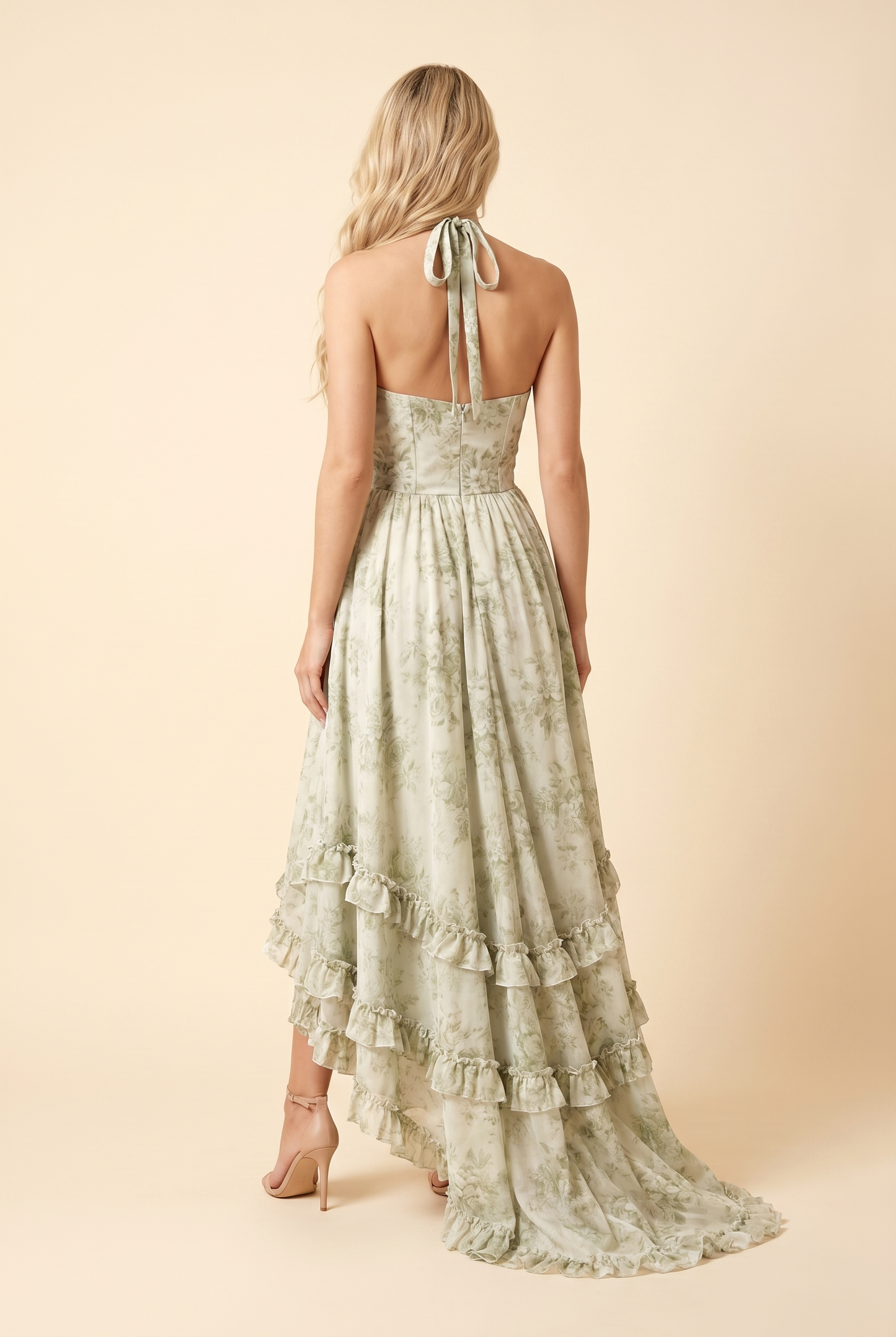 BIANCA | FLORAL TIERED MAXI DRESS