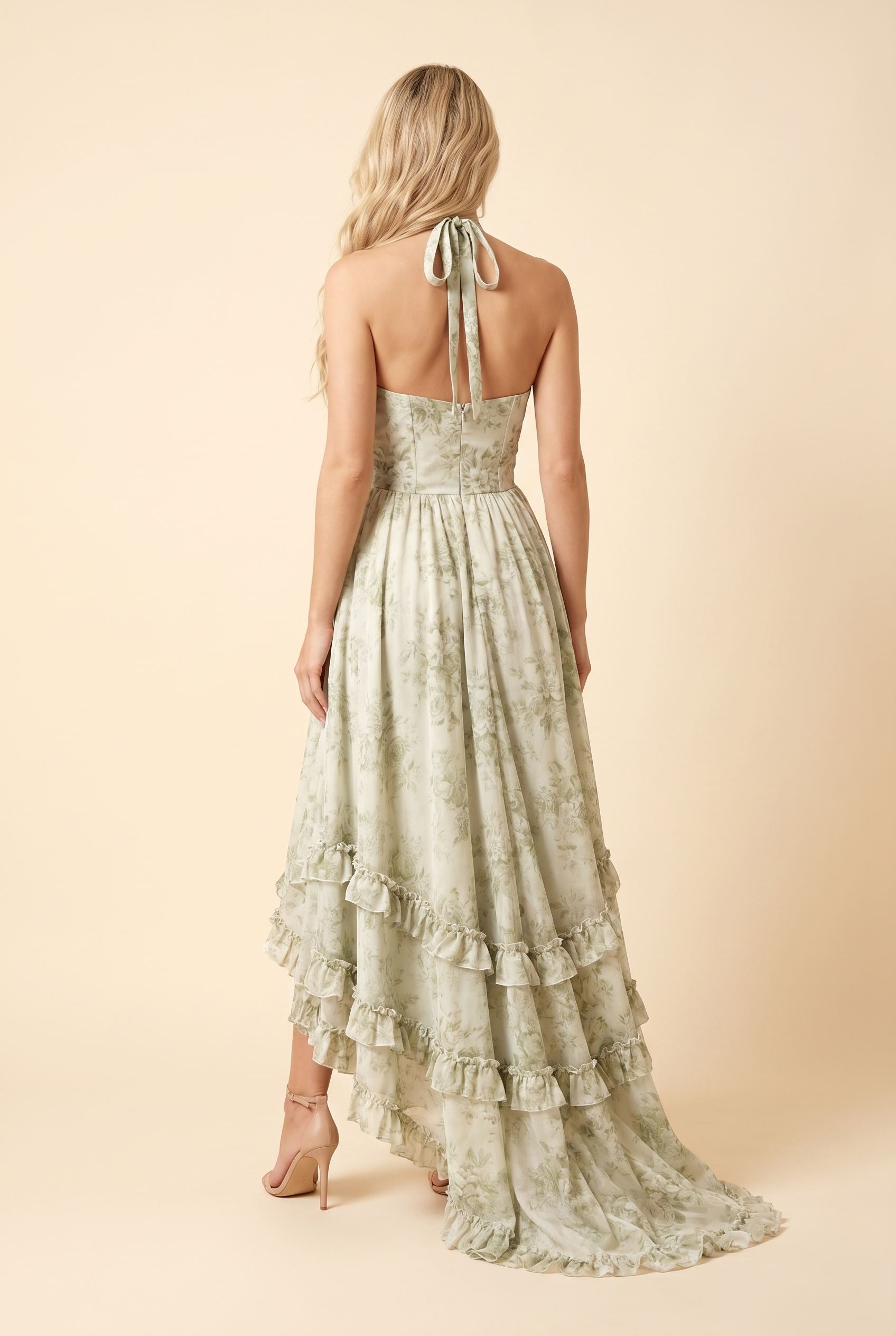 BIANCA | FLORAL TIERED MAXI DRESS