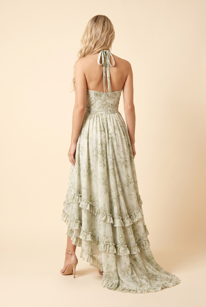 BIANCA | FLORAL TIERED MAXI DRESS