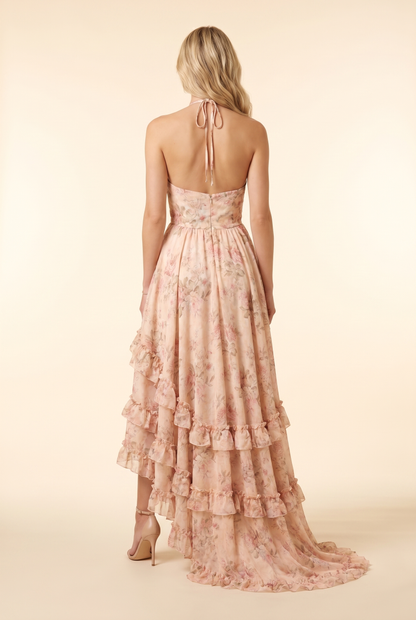 BIANCA | FLORAL TIERED MAXI DRESS