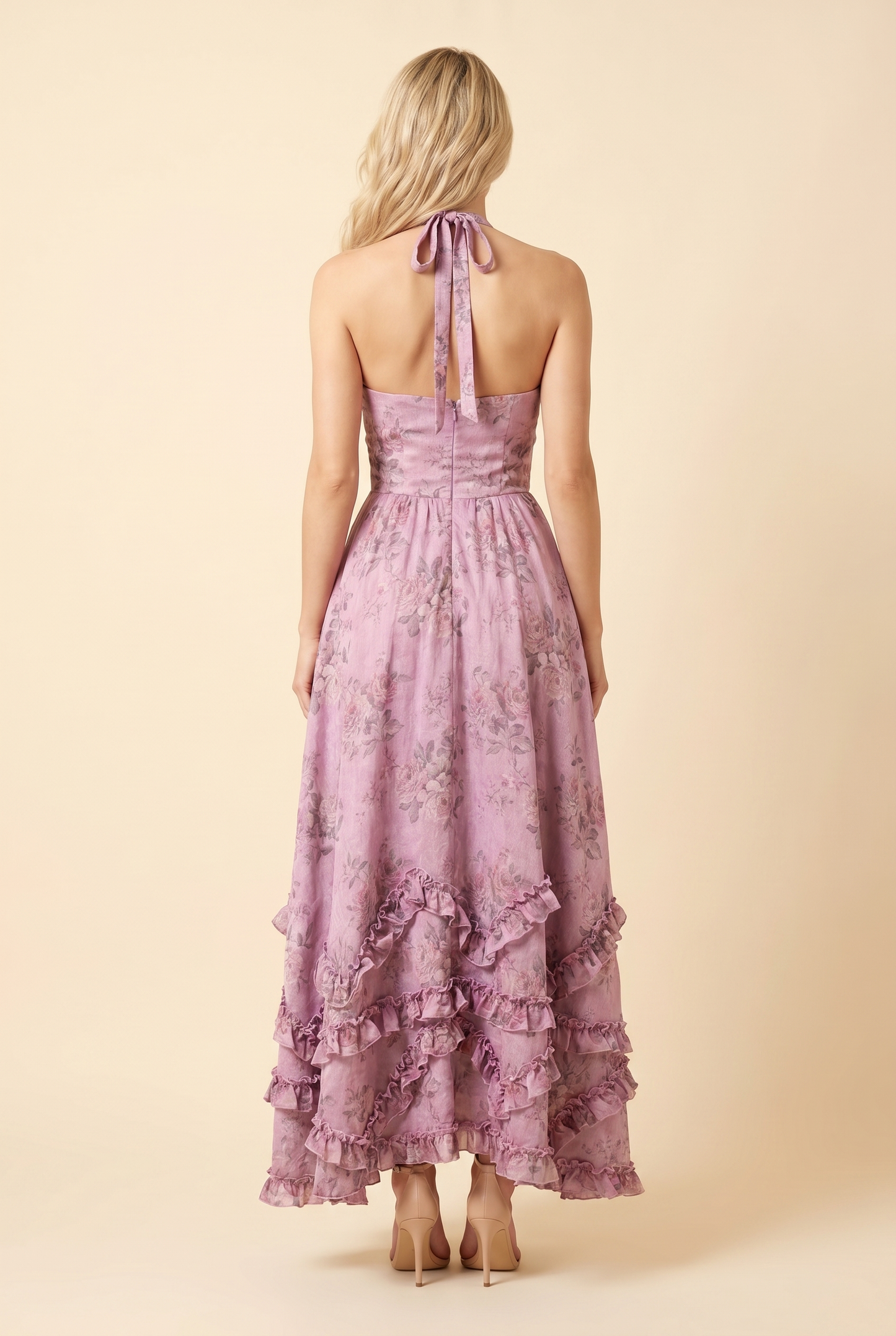 BIANCA | FLORAL TIERED MAXI DRESS