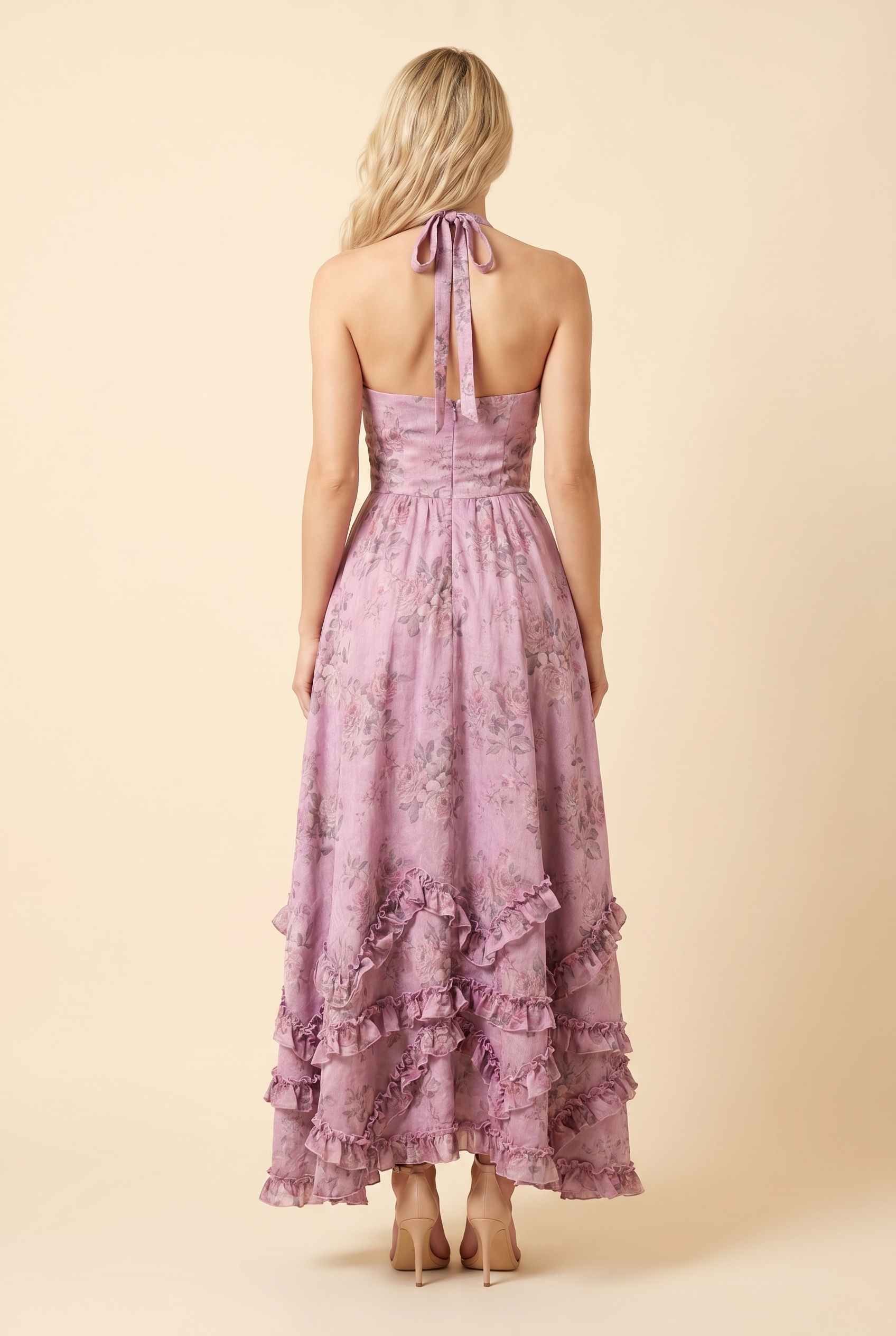 BIANCA | FLORAL TIERED MAXI DRESS