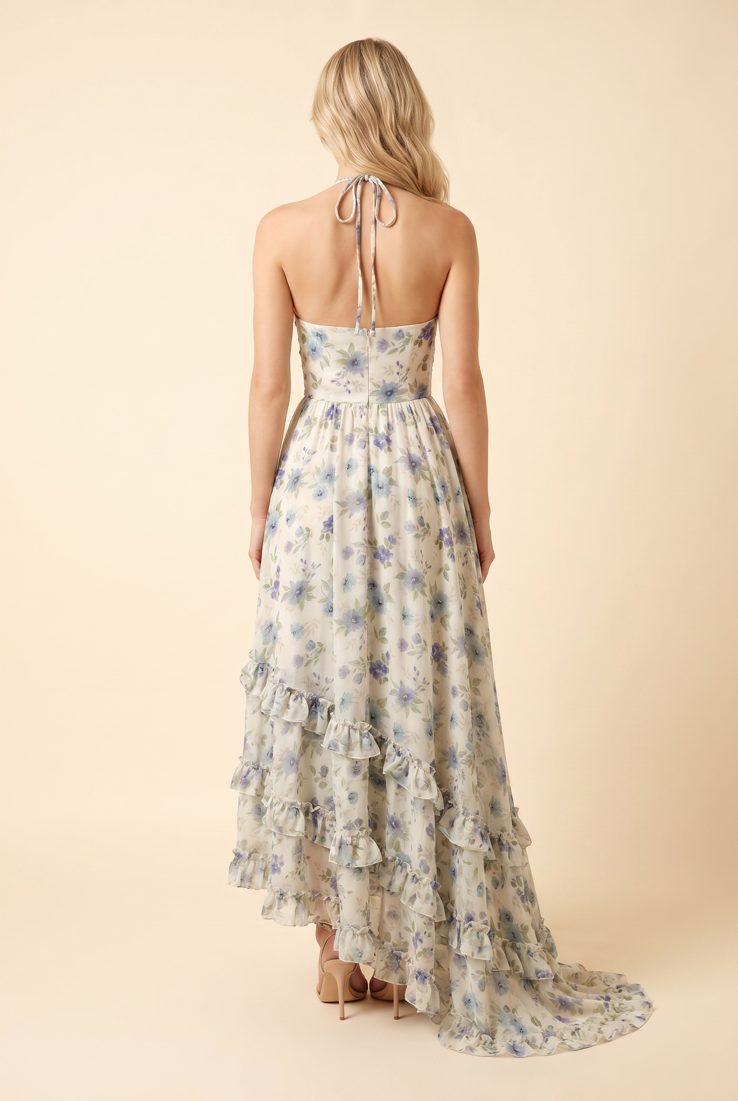 BIANCA | FLORAL TIERED MAXI DRESS