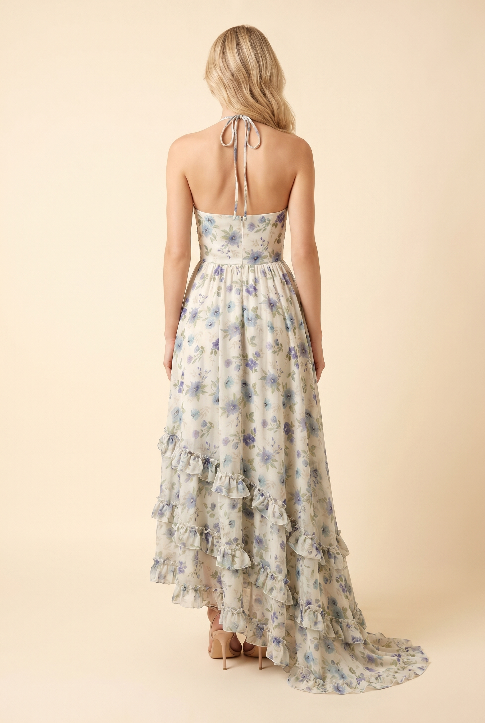 BIANCA | FLORAL TIERED MAXI DRESS