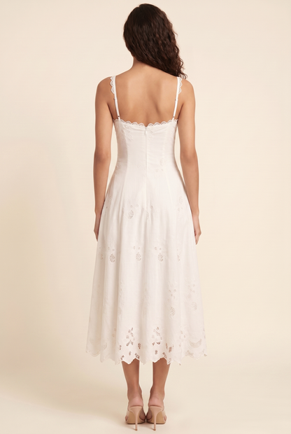 VERENA | RUCHED PLUNGE MAXI DRESS