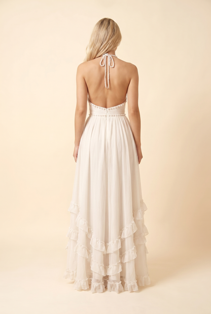 BIANCA | FLORAL TIERED MAXI DRESS