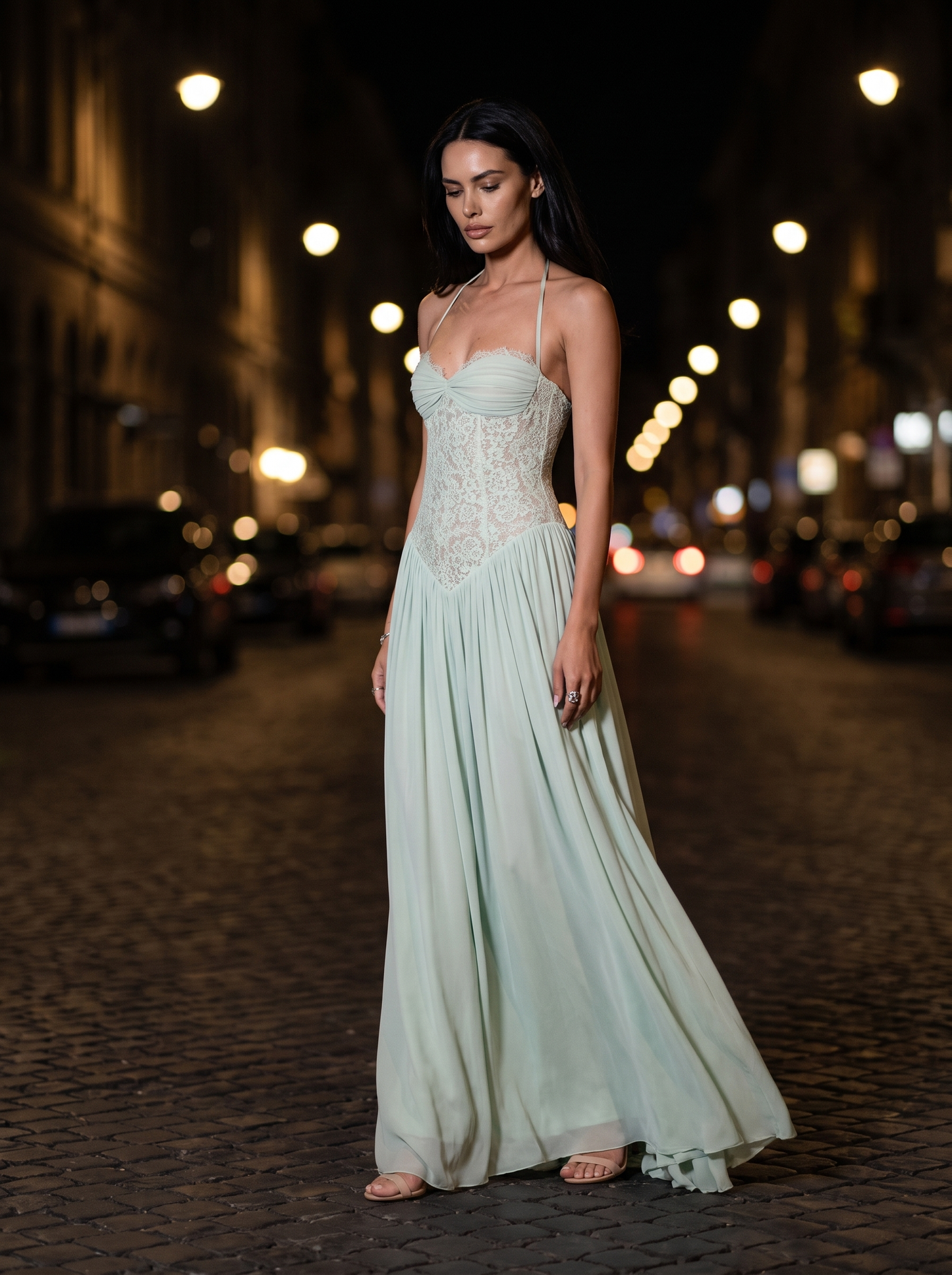 KEZIAH | HOMECOMING MAXI DRESS - Mint, side