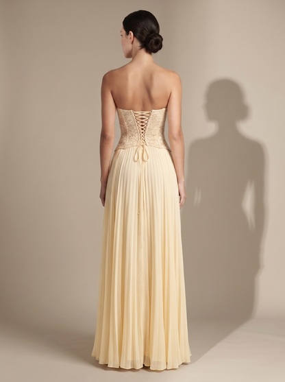 ROSEMARY | CUTE MAXI DRESS - Butter, back