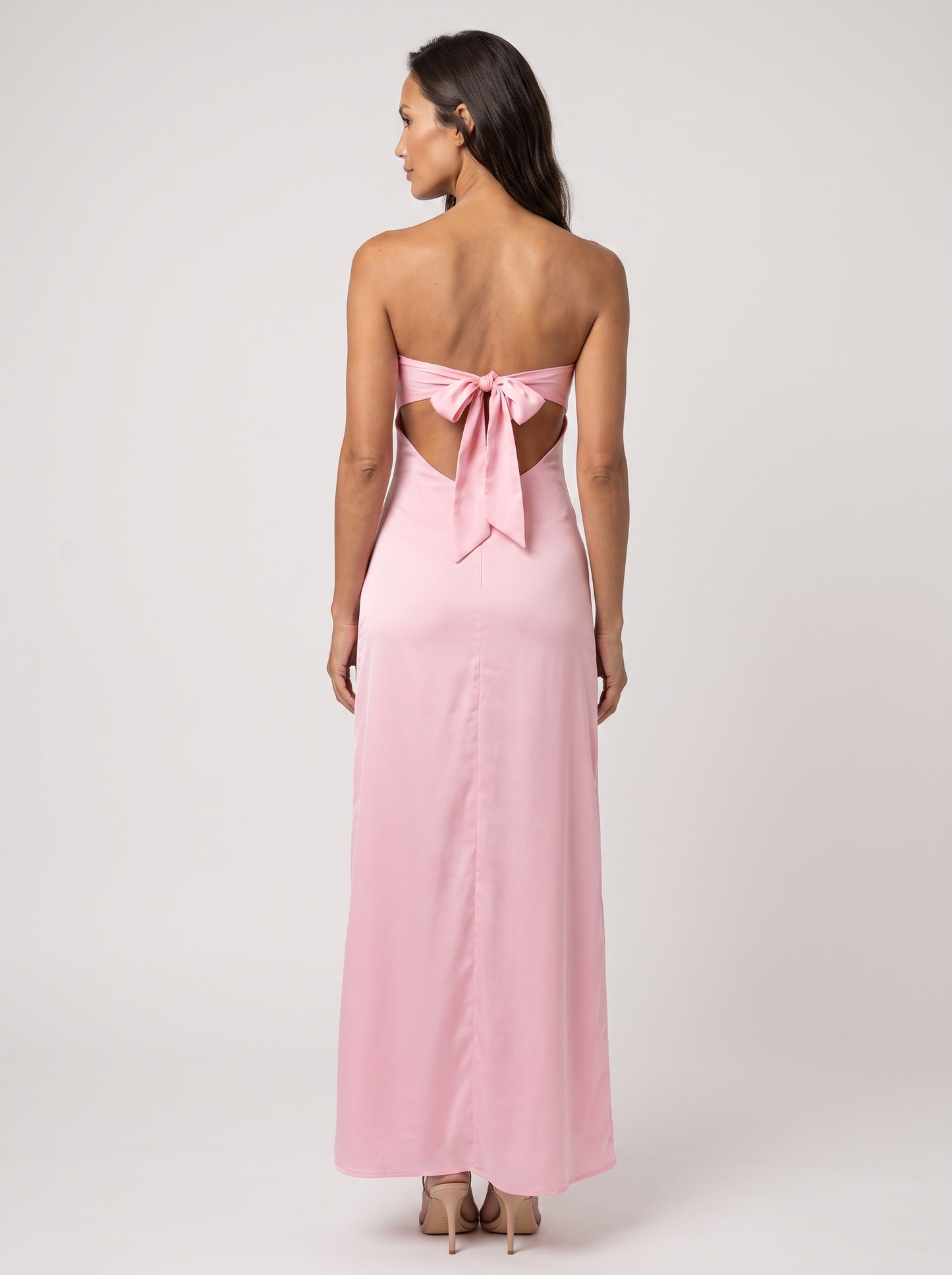 CLAUDIA | CUTOUT MAXI DRESS - Pink