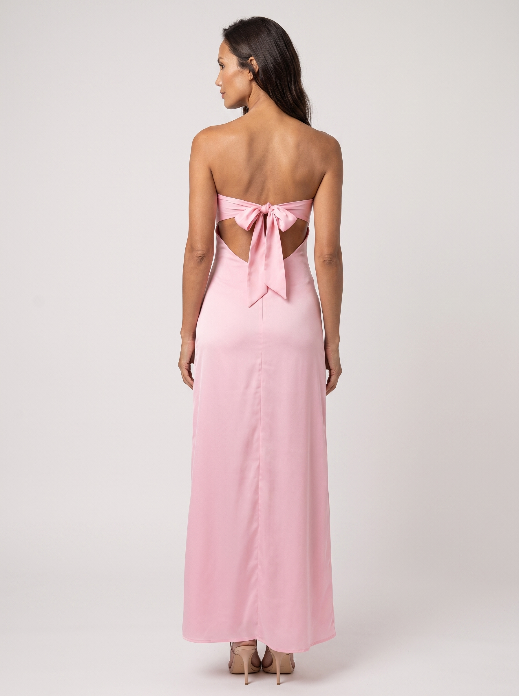 CLAUDIA | CUTOUT MAXI DRESS - Pink