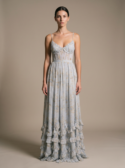 ROBIN | WINTER MAXI DRESS - Ivory Romance