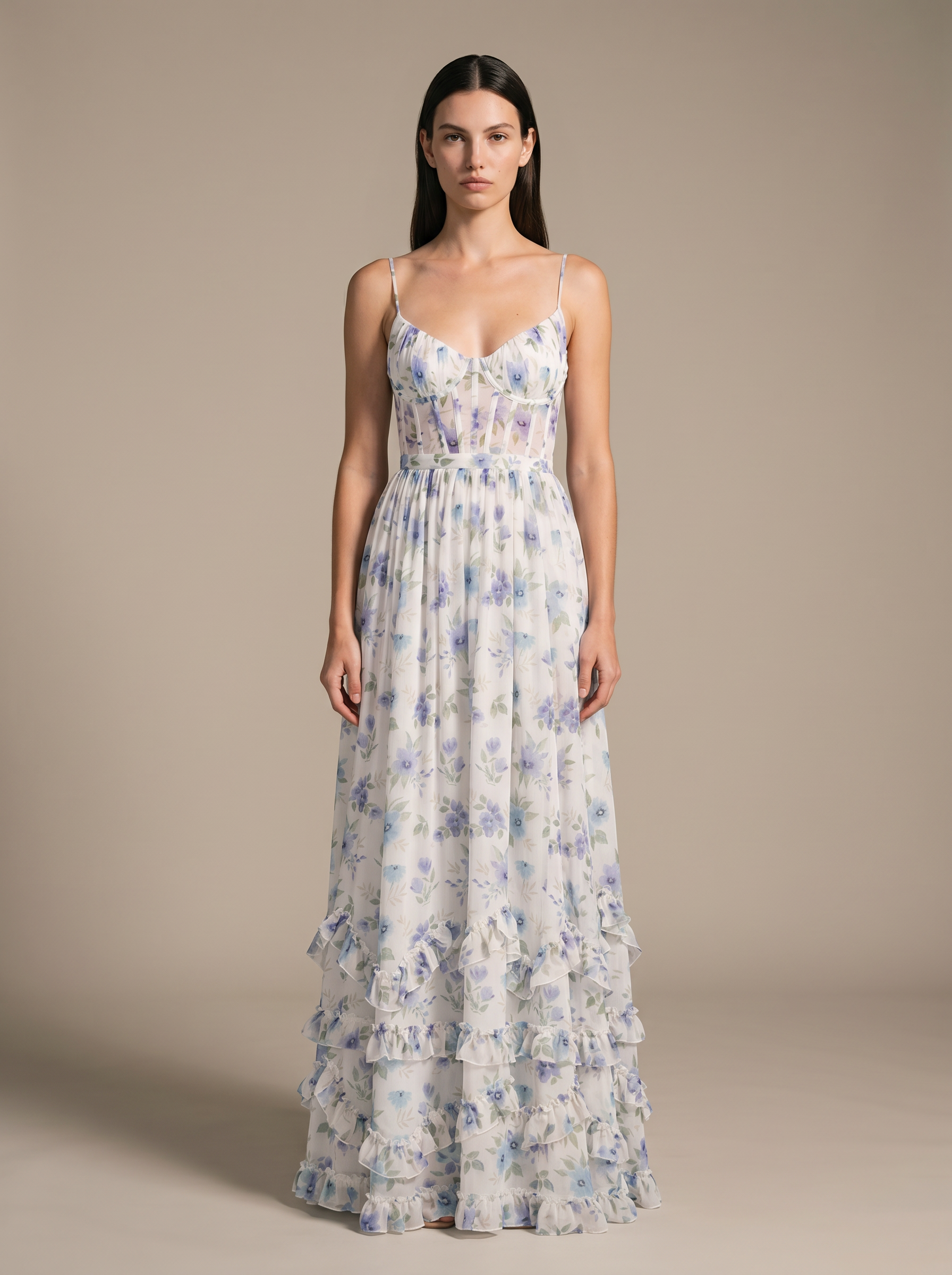 ROBIN | WINTER MAXI DRESS - Lilac Whisper
