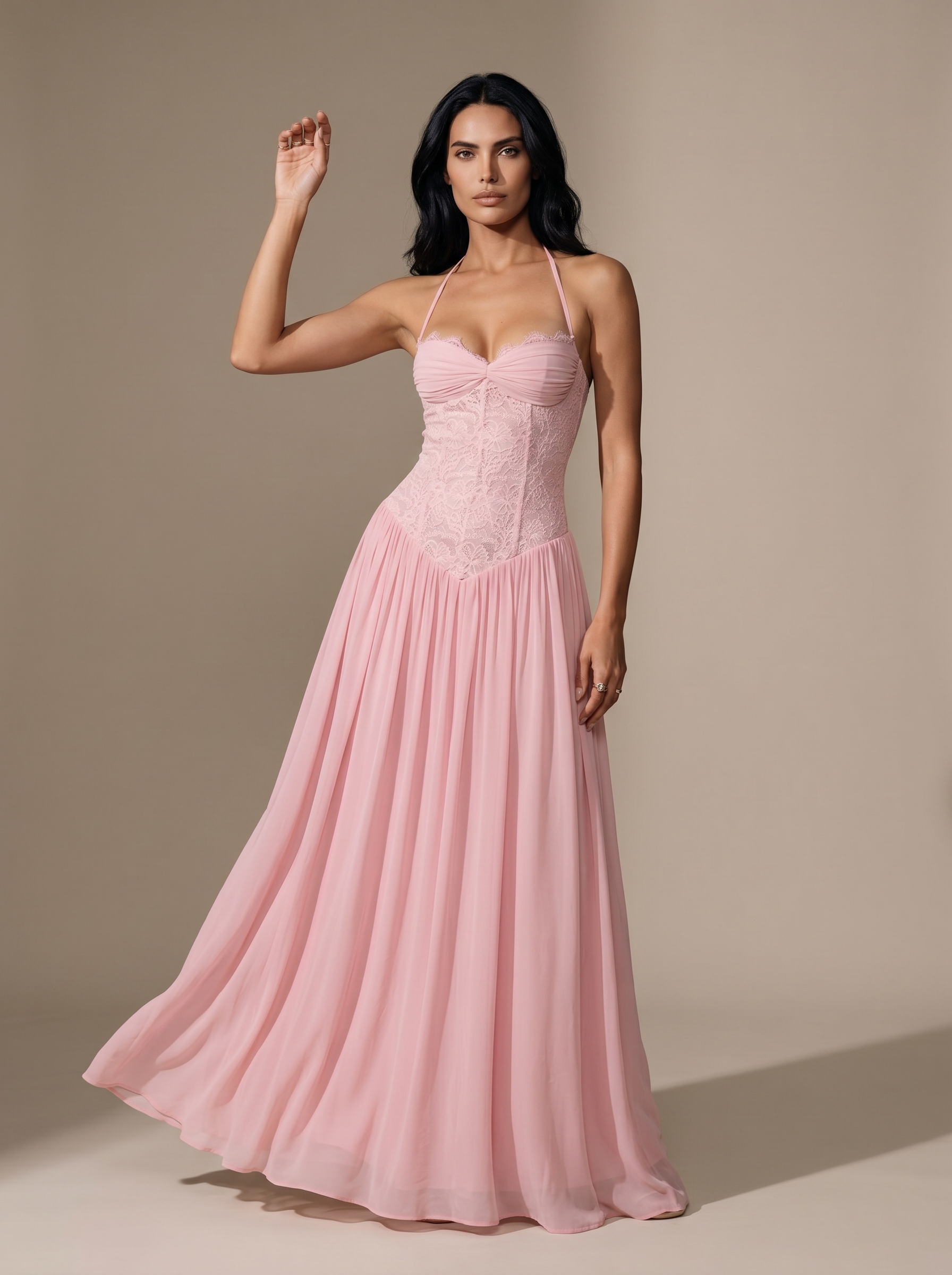 KEZIAH | HOMECOMING MAXI DRESS - Pink