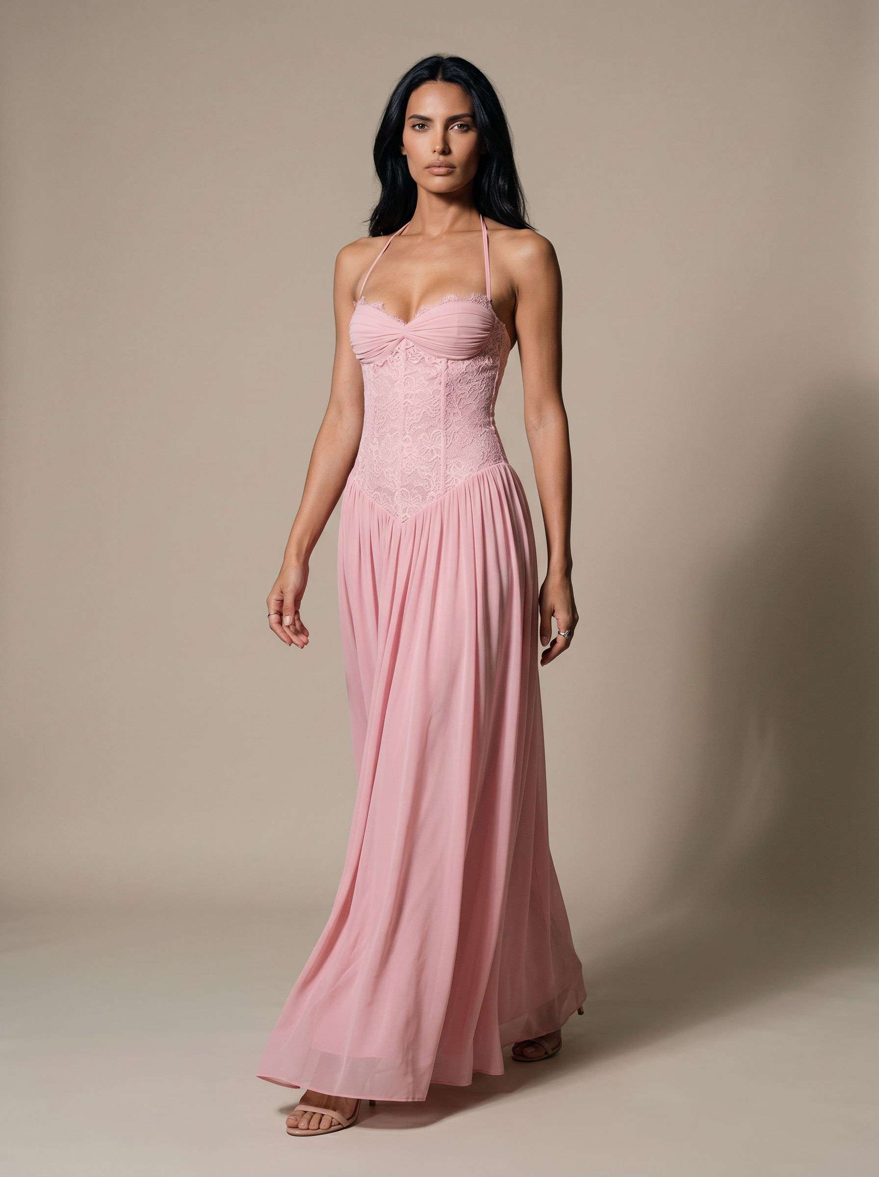 KEZIAH | HOMECOMING MAXI DRESS - Pink