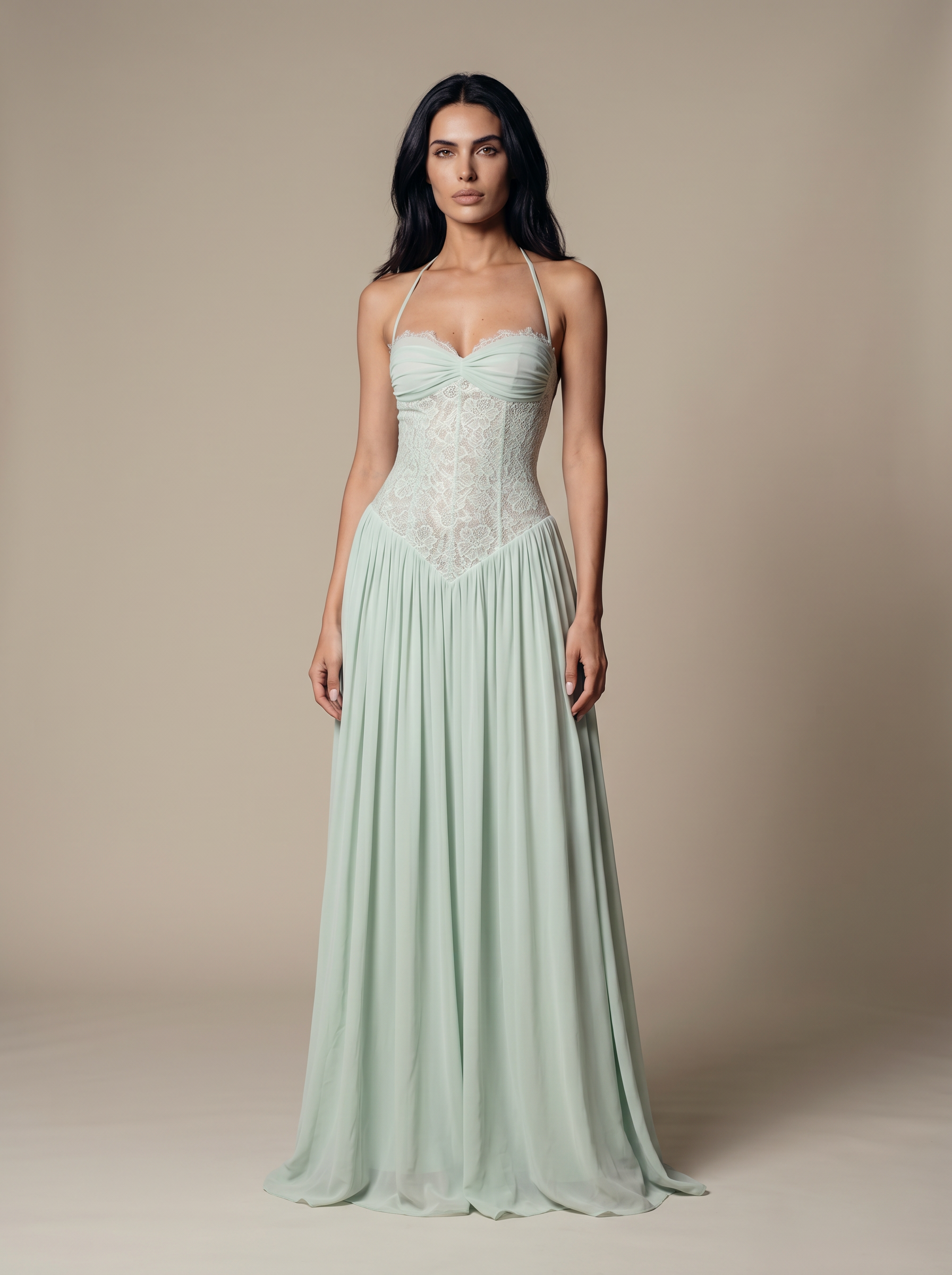 KEZIAH | HOMECOMING MAXI DRESS - Mint, front