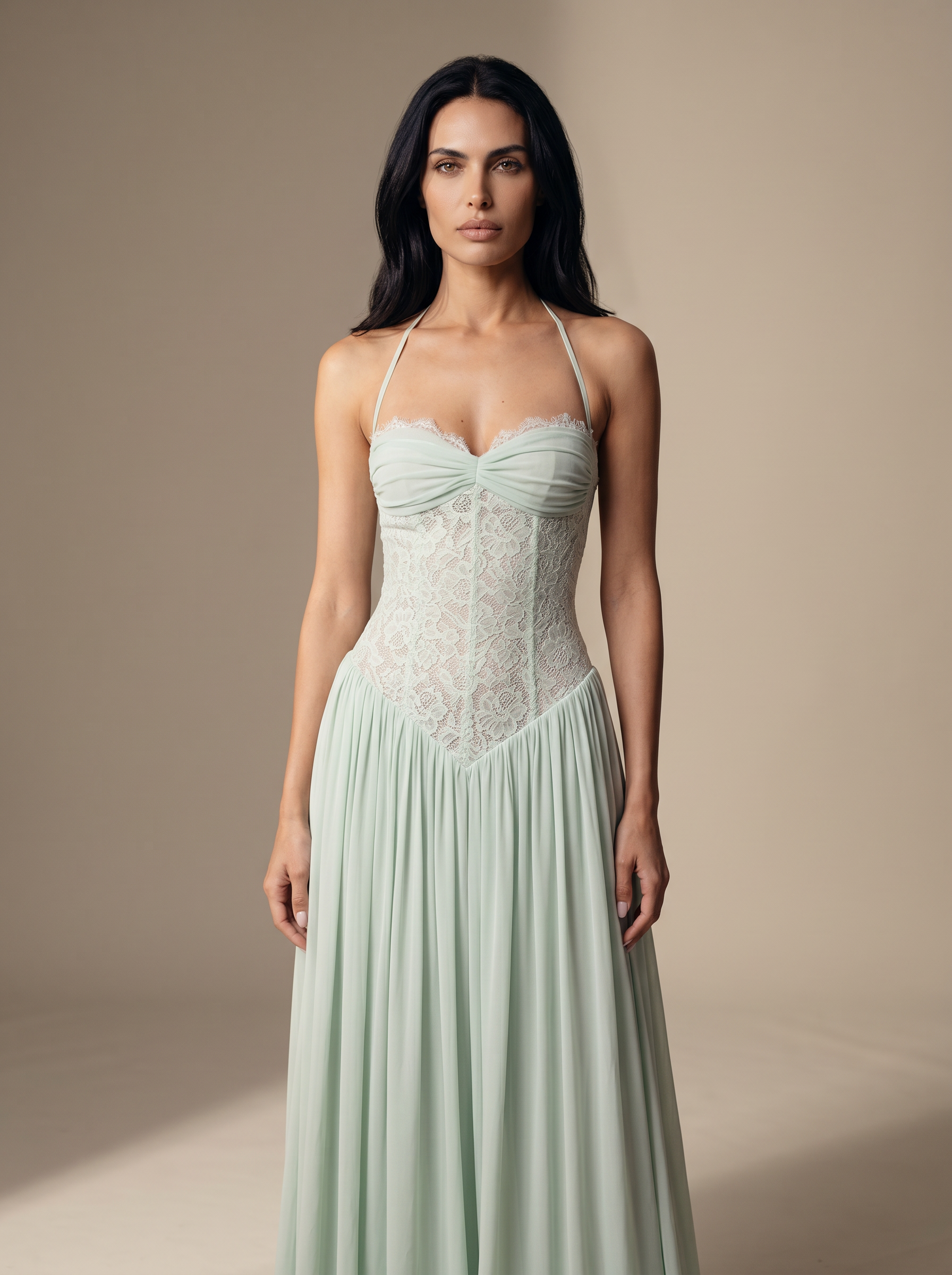 KEZIAH | HOMECOMING MAXI DRESS - Mint, close up