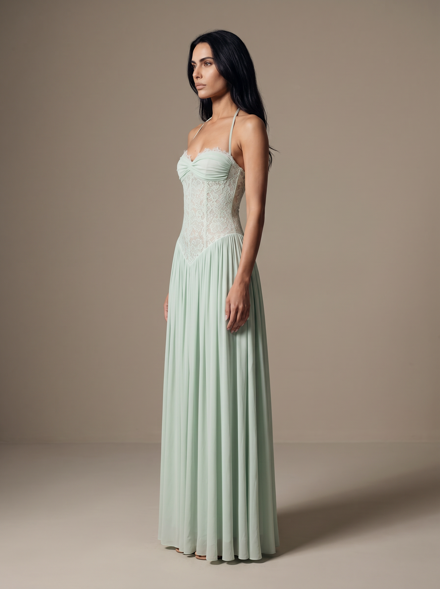 KEZIAH | HOMECOMING MAXI DRESS - Mint, side
