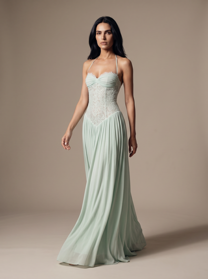 KEZIAH | HOMECOMING MAXI DRESS - Mint