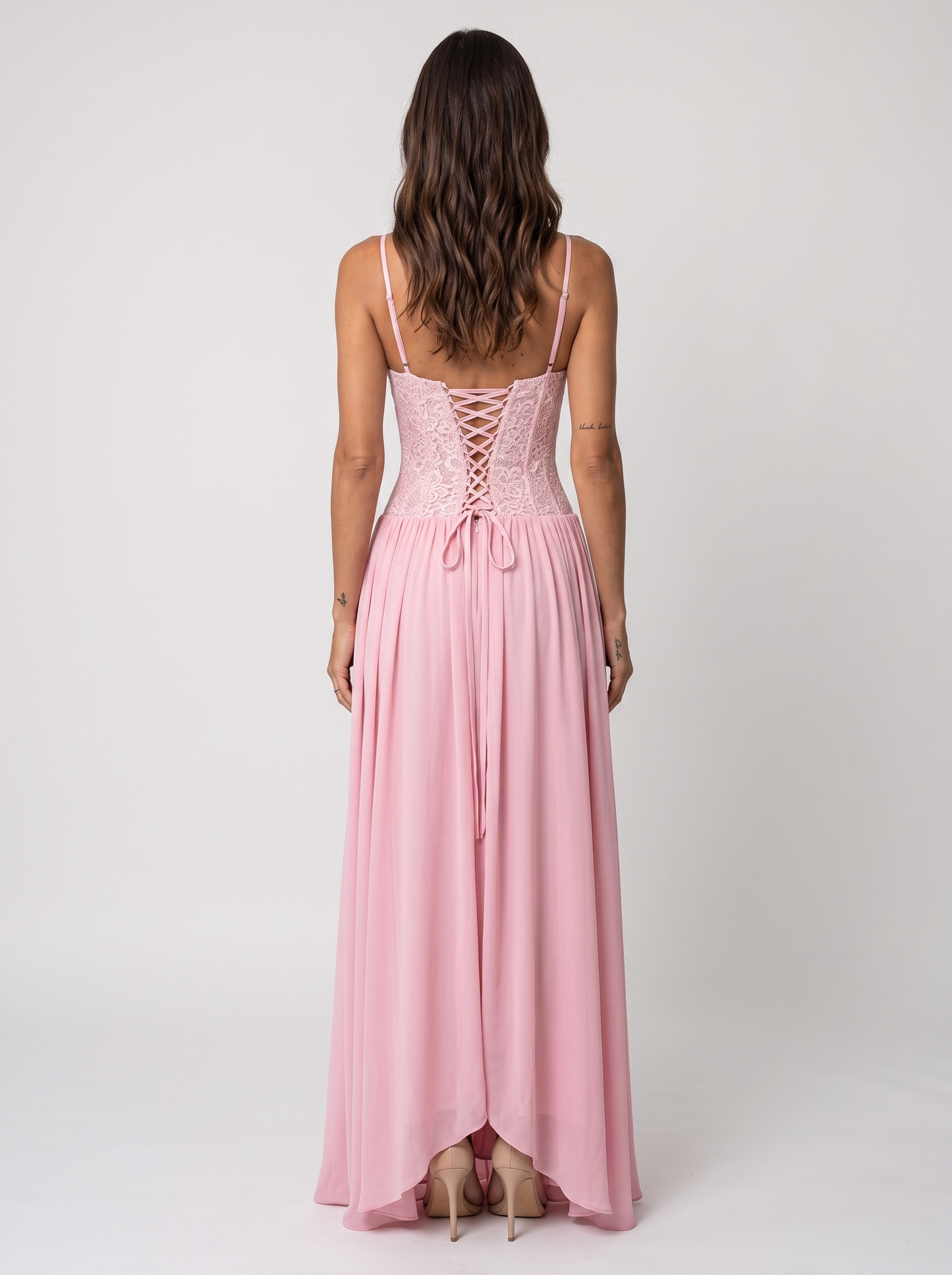 ALAINA | HOMECOMING MAXI DRESS - Pink