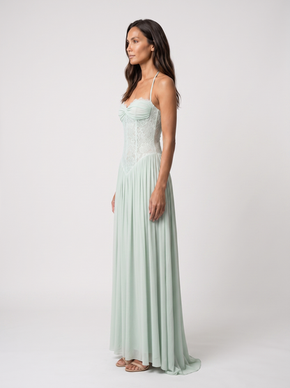 ALAINA | HOMECOMING MAXI DRESS - Mint