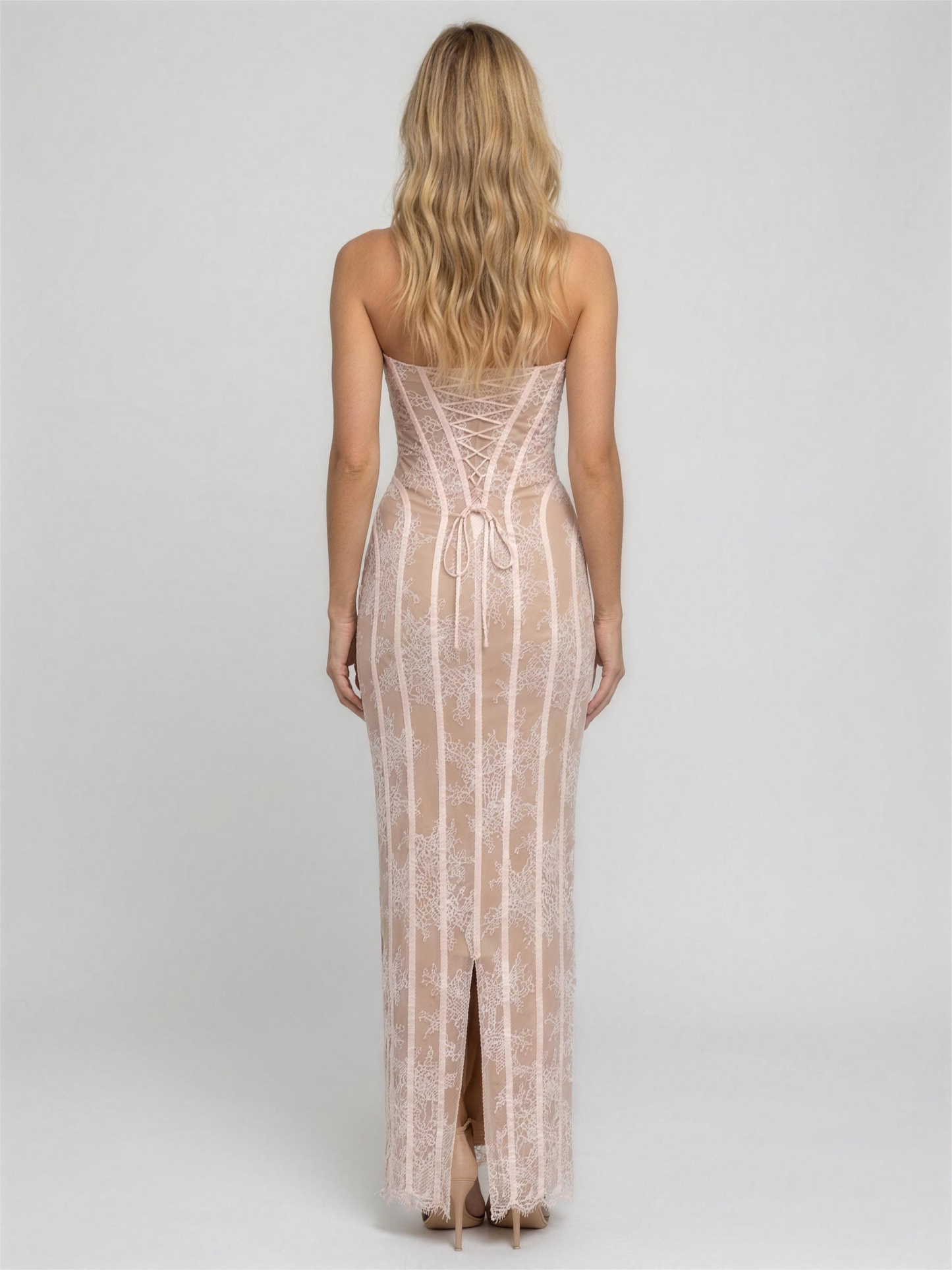 LOGAN | BRIDESMAID MAXI DRESS - Blush