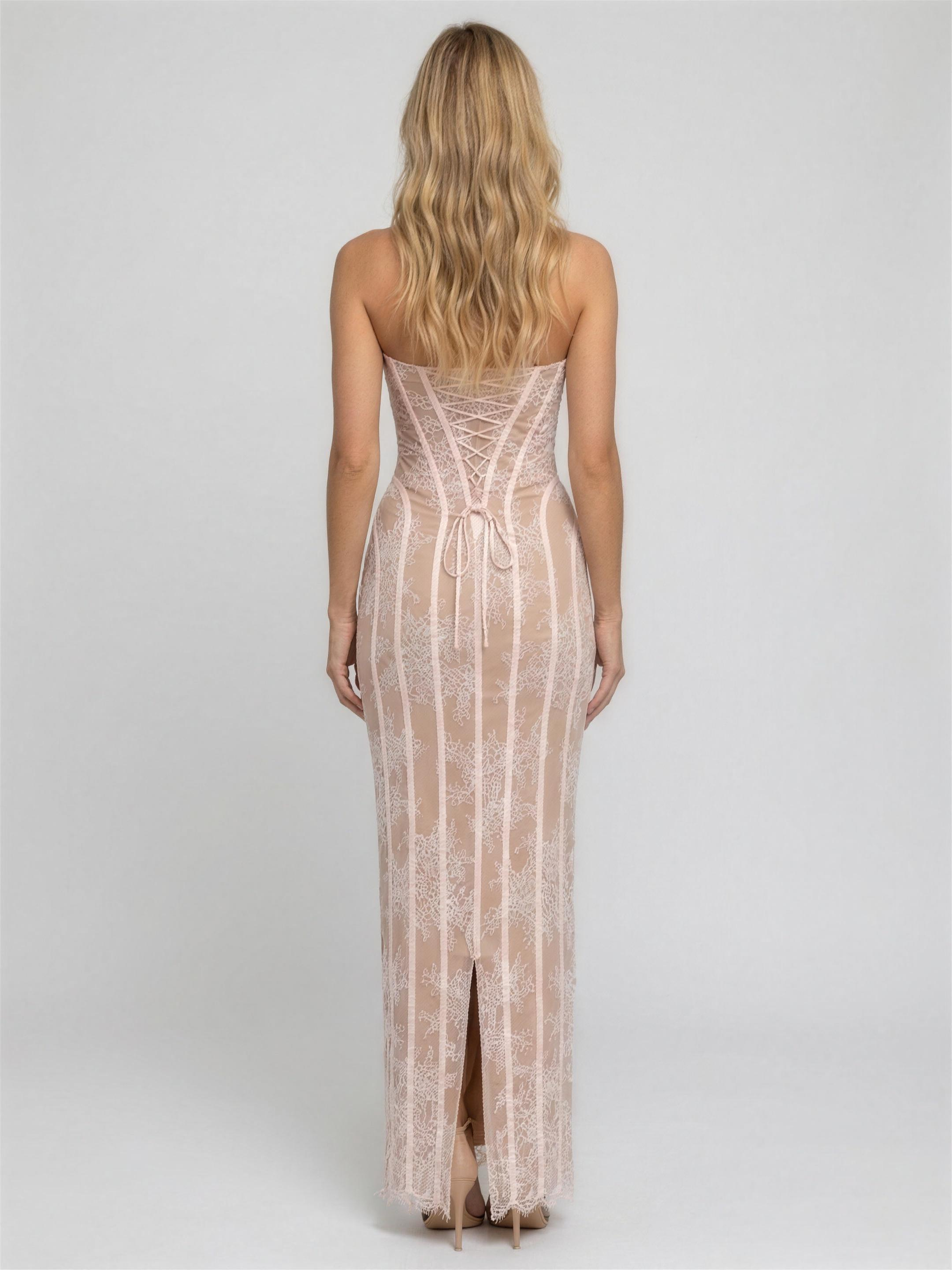 LOGAN | BRIDESMAID MAXI DRESS - Blush