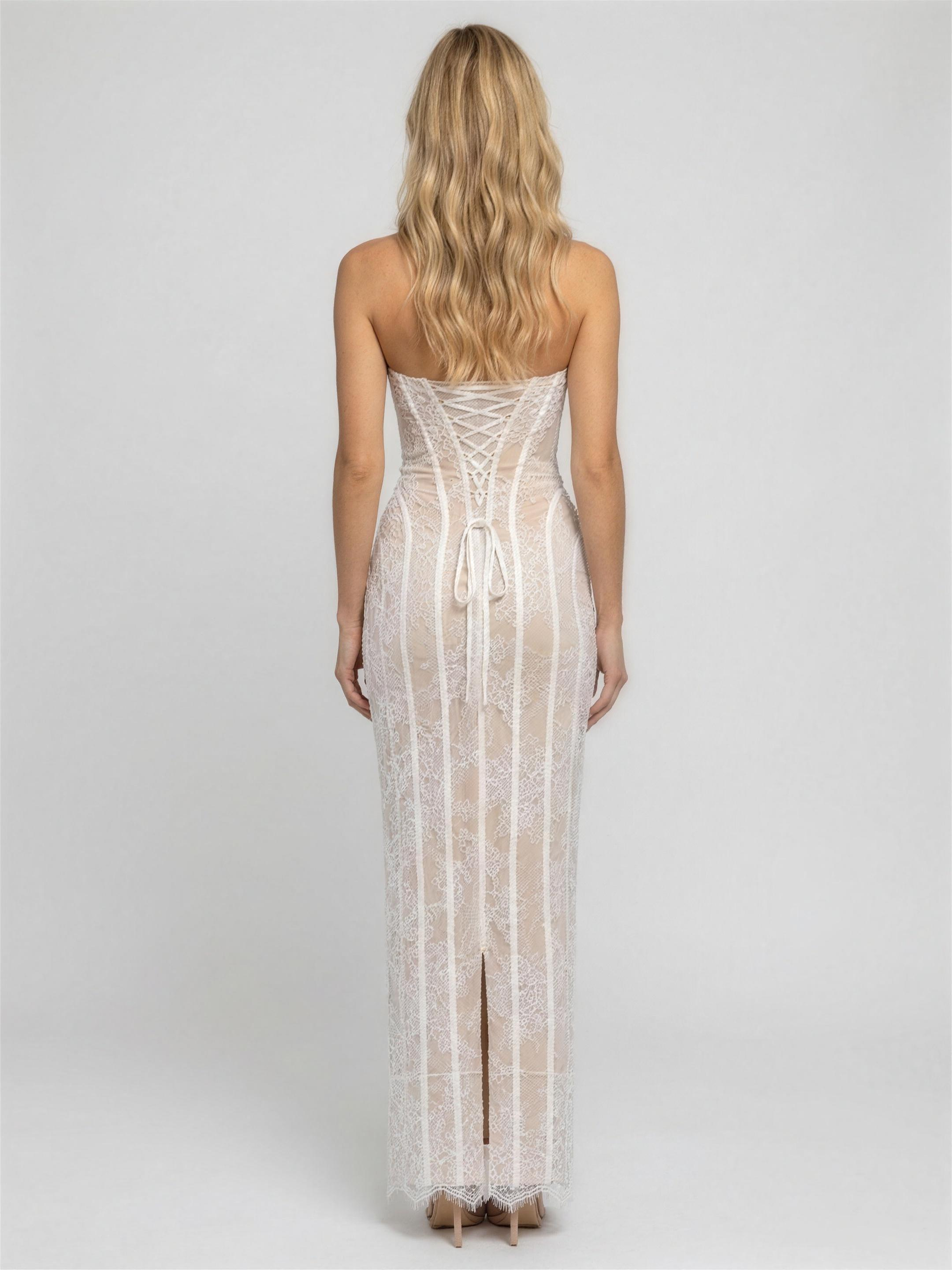 LOGAN | BRIDESMAID MAXI DRESS - Ivory