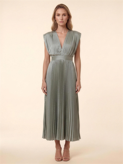 LEXI | COCKTAIL MIDI DRESS - Ash