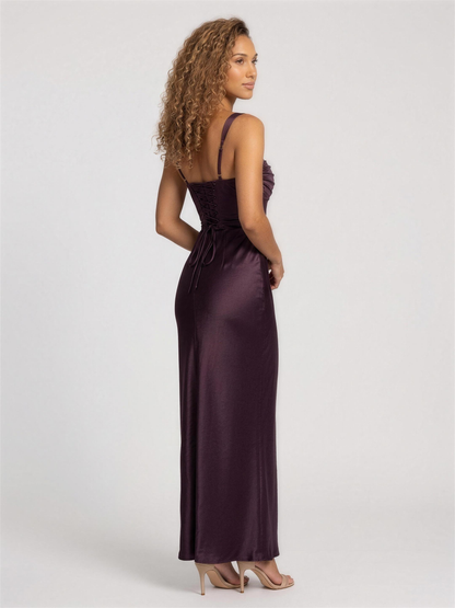 BAILEY | RED MAXI DRESS - Red