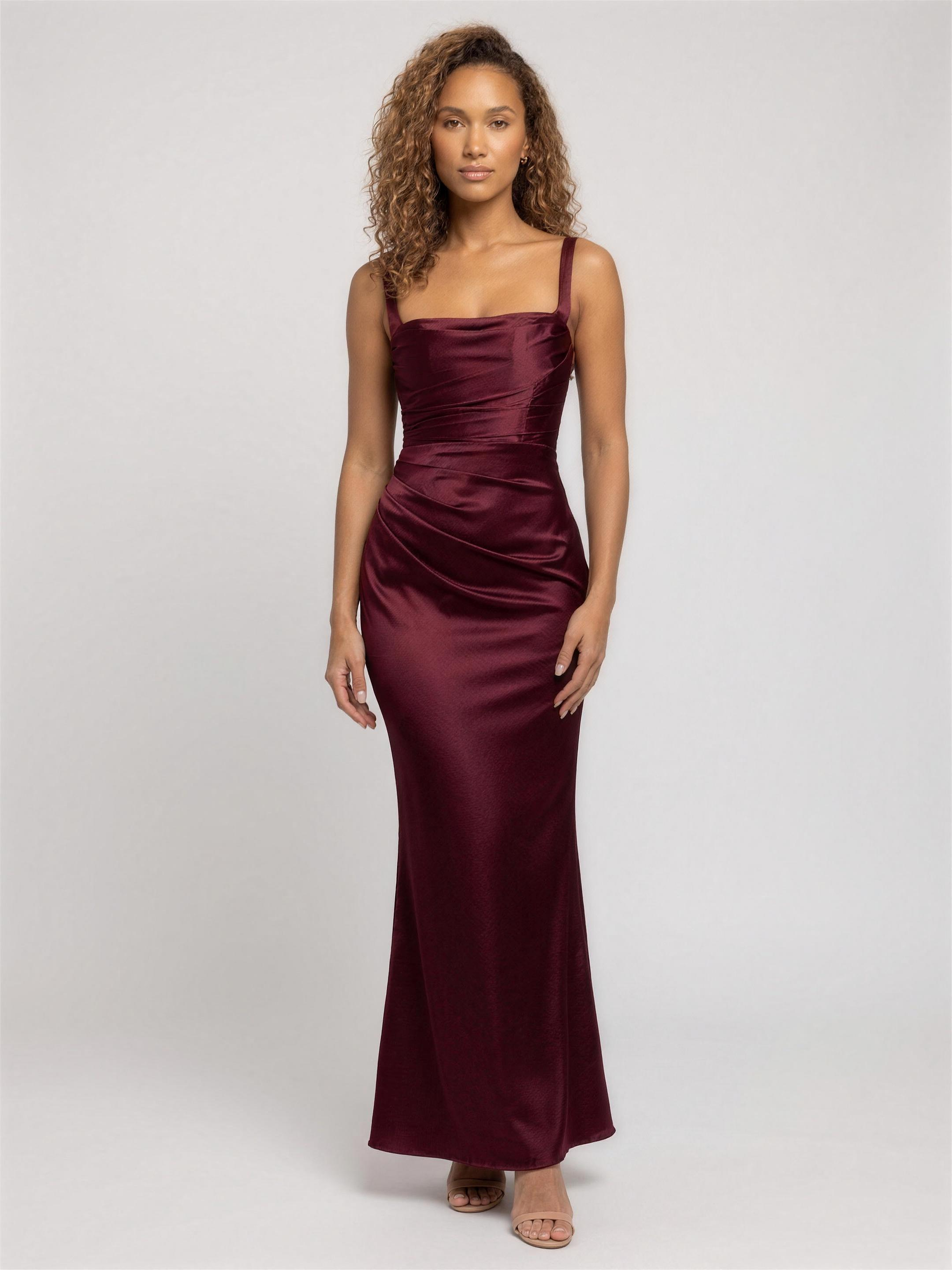 BAILEY | RED MAXI DRESS - Cherry