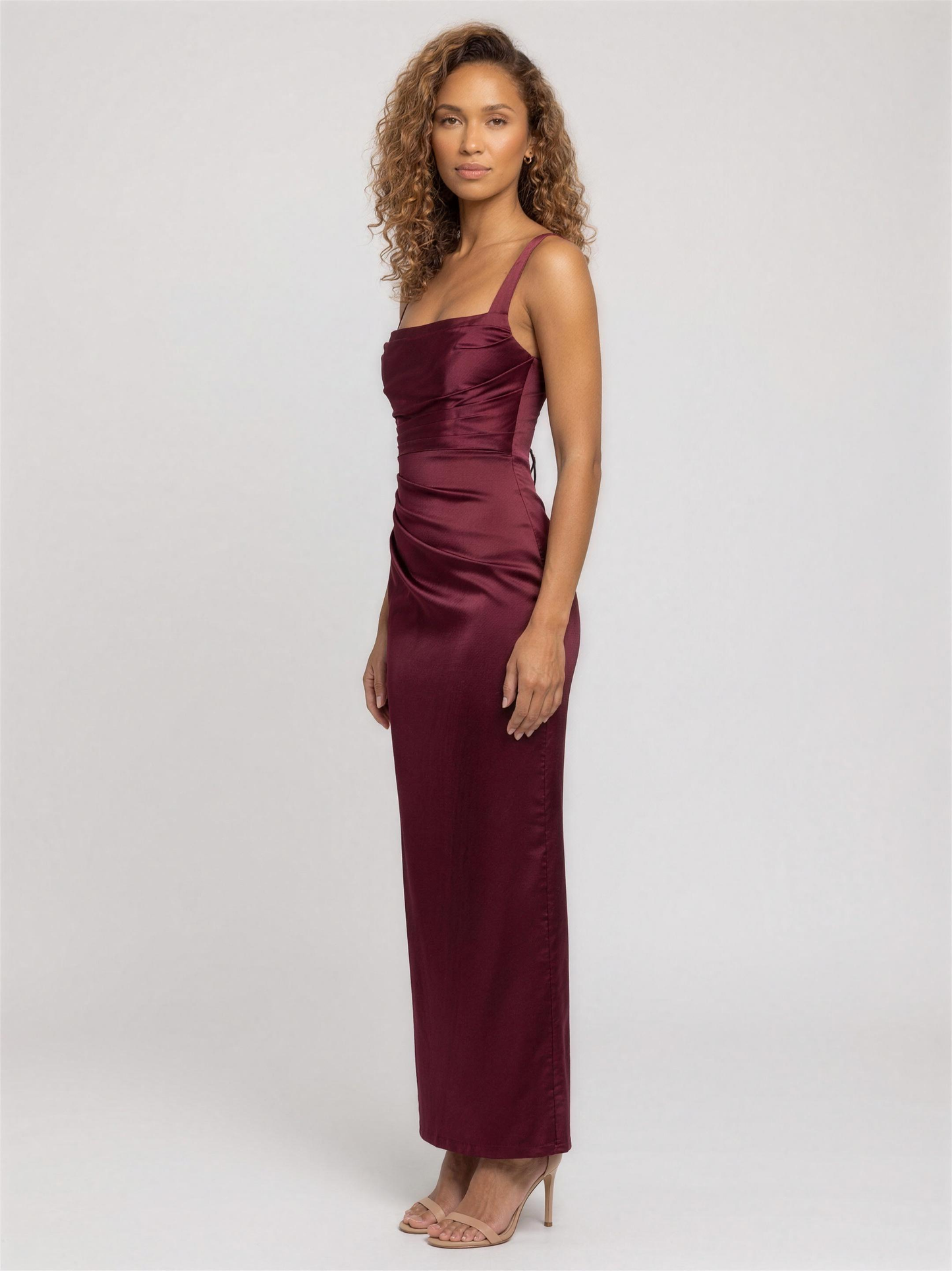 BAILEY | RED MAXI DRESS - Red