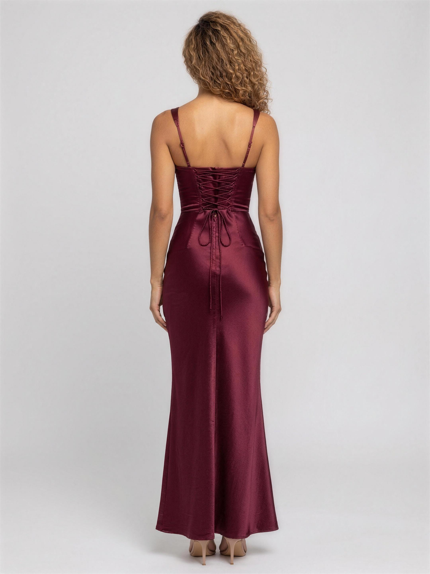 BAILEY | RED MAXI DRESS - Red