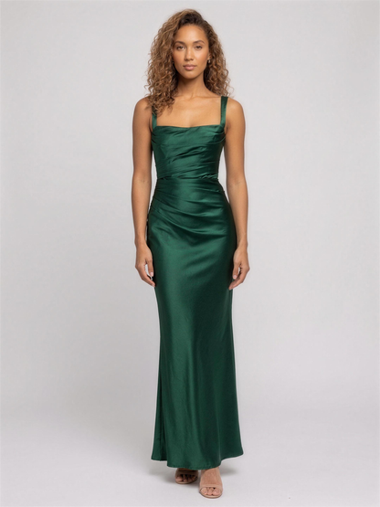 BAILEY | RED MAXI DRESS - Emerald