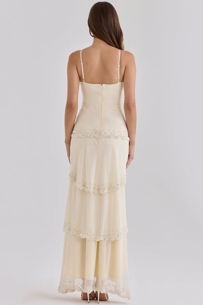 ARABELLA | MAXI DRESS - Almond