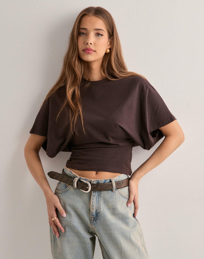 SANDRA | WIDE SLEEVE TEE
