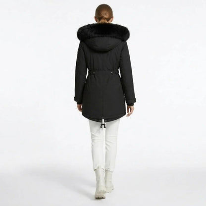 Hailey Faux Hooded Parka Jacket
