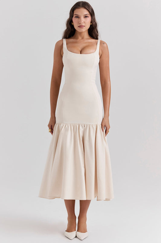 AMORE | WAIST MIDI DRESS