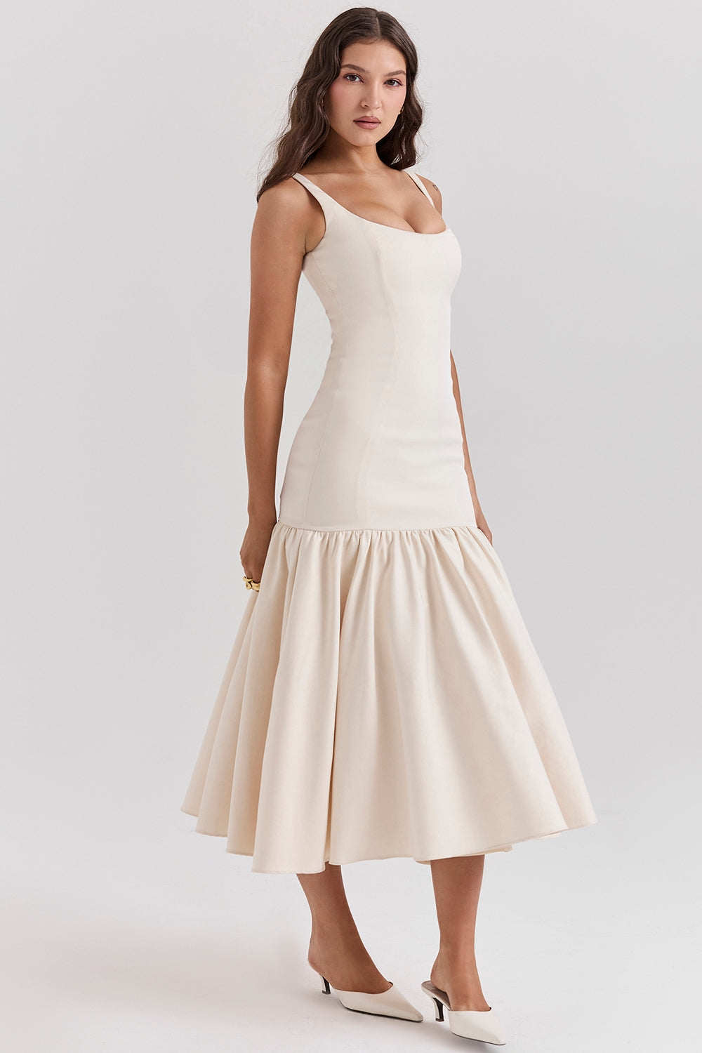 AMORE | WAIST MIDI DRESS