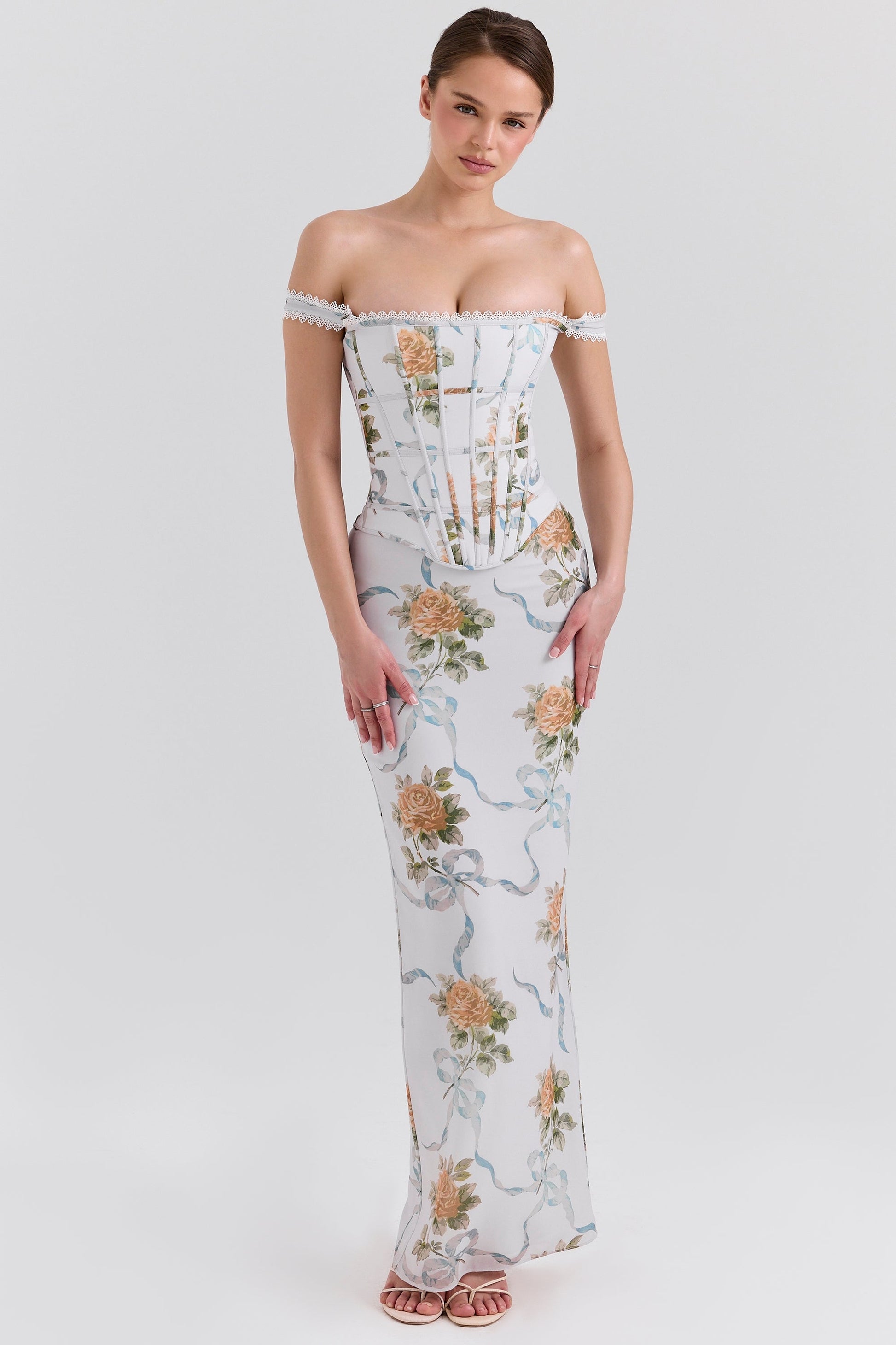 KEIRA | FLORAL BACKLESS MAXI DRESS
