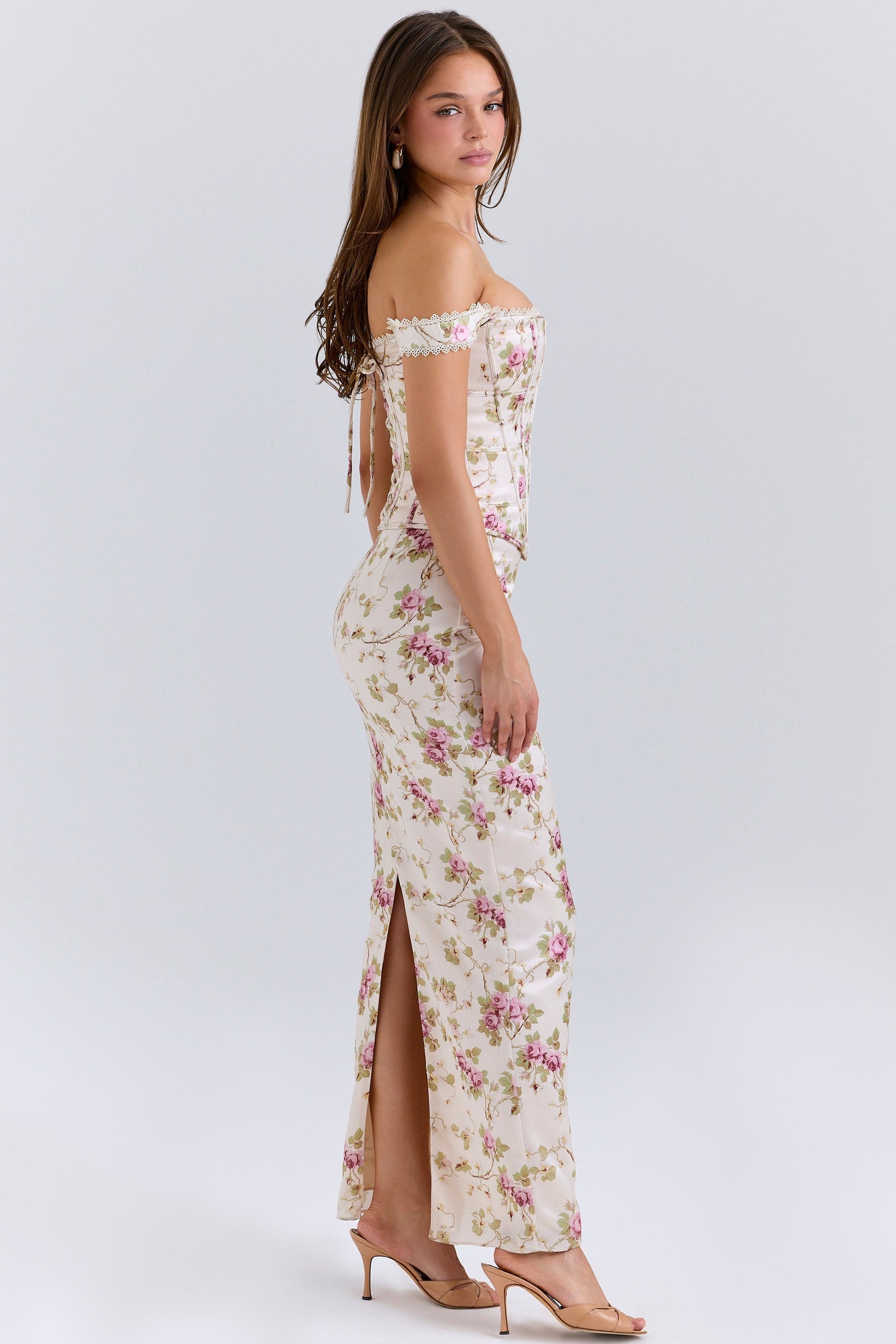 KEIRA | FLORAL BACKLESS MAXI DRESS