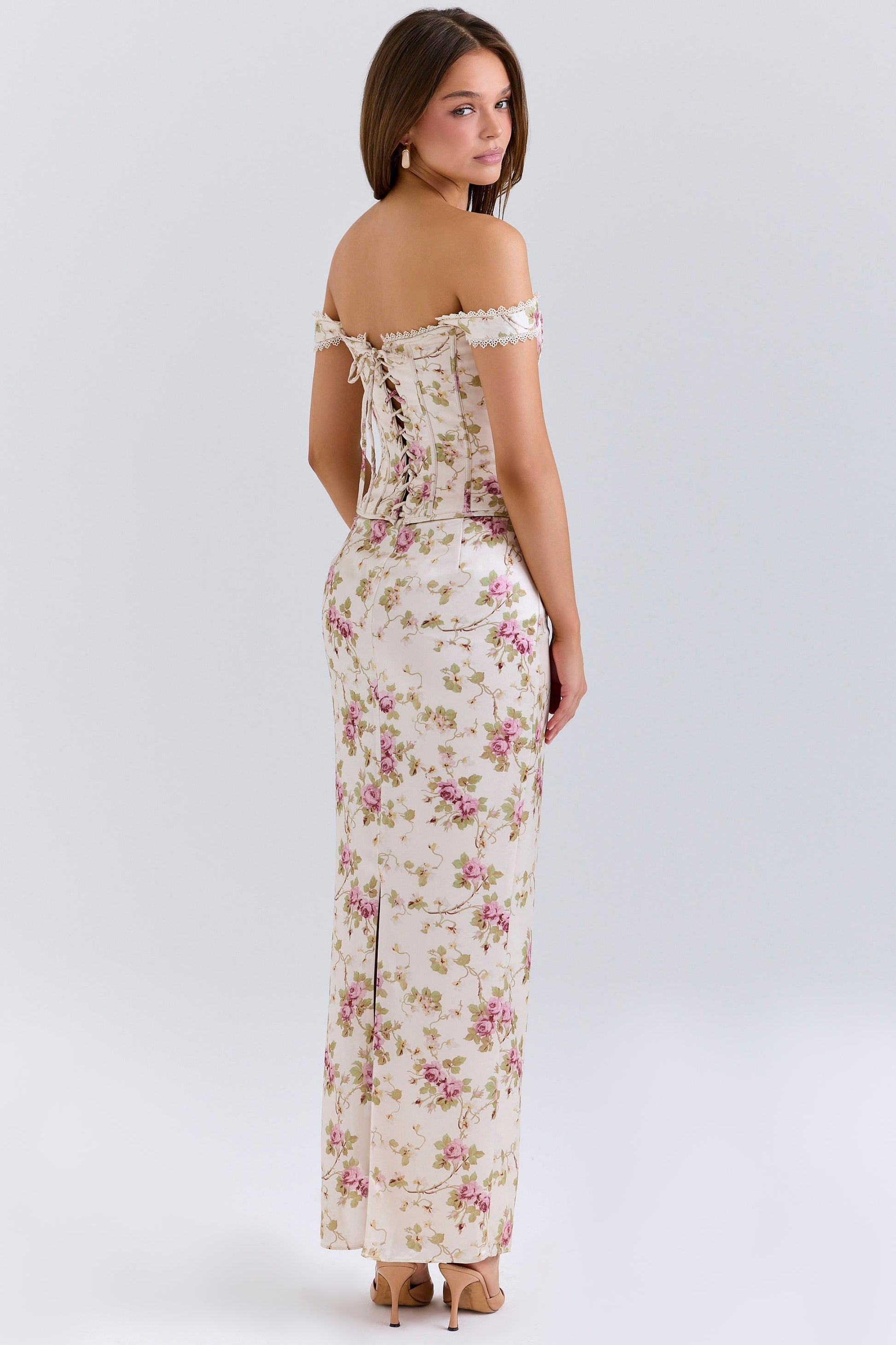 KEIRA | FLORAL BACKLESS MAXI DRESS