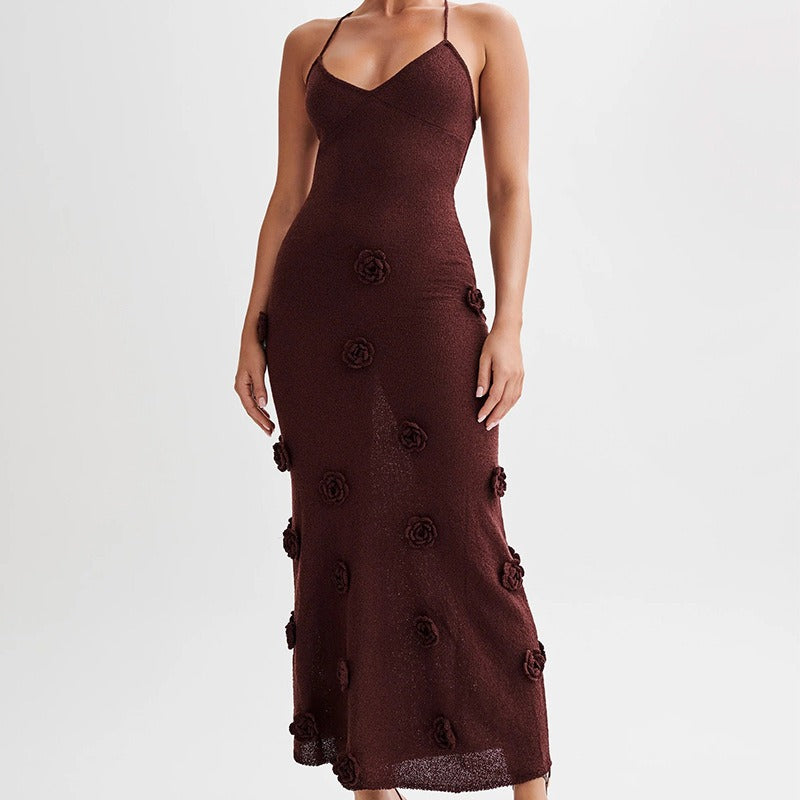 SUKI | FLOWERS MAXI DRESS