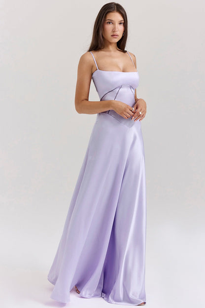 ANABELLA | LACE UP MAXI DRESS