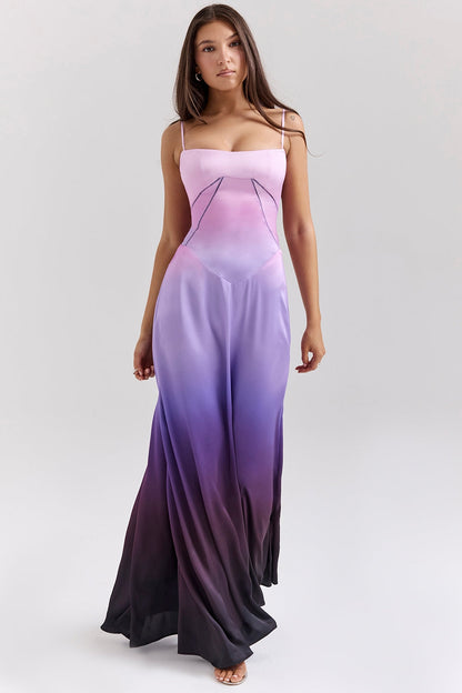 ANABELLA | LACE UP MAXI DRESS