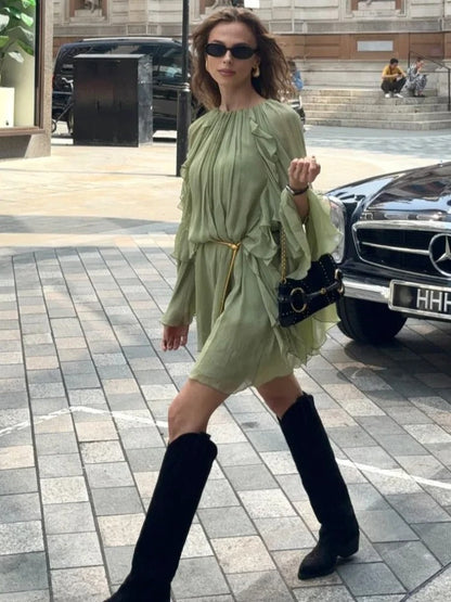 ISABEL | TIERED MINI DRESS